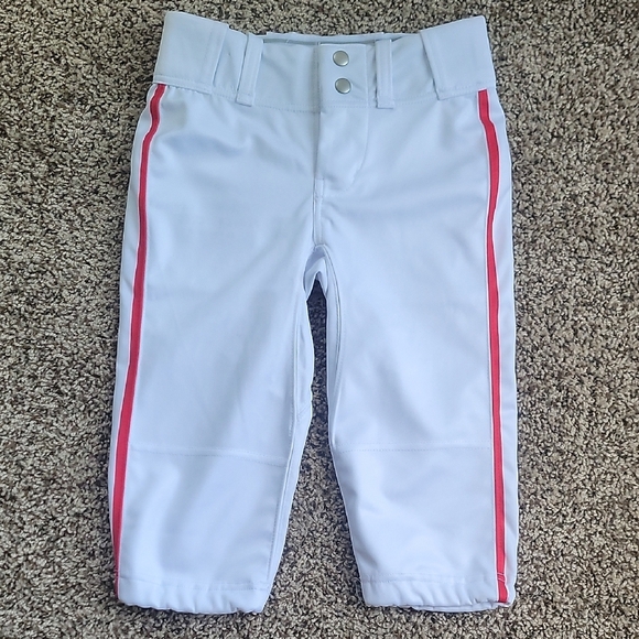 prolook Other - Baseball Dize 24 Kids White Pants with Red Stripes